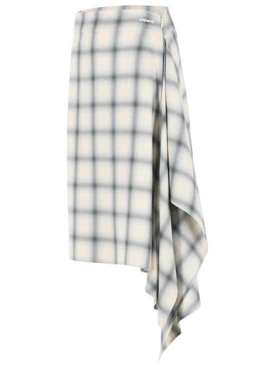 26SS 코페르니 미디 스커트 COPJ124F2061BLU Blue - COPERNI