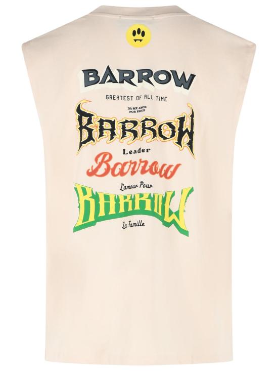 26SS 바로우 민소매 티셔츠 S6BWUATH023013 Cream - BARROW