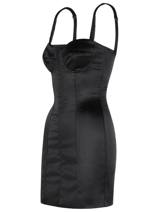 26SS 돌체앤가바나 숏 원피스 F6CLMT GDDJDN0000 Black - DOLCE & GABBANA