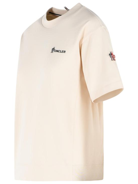 26SS 몽클레어 반팔 티셔츠 098 8C000 10 89AZ9034 Ivory - MONCLER
