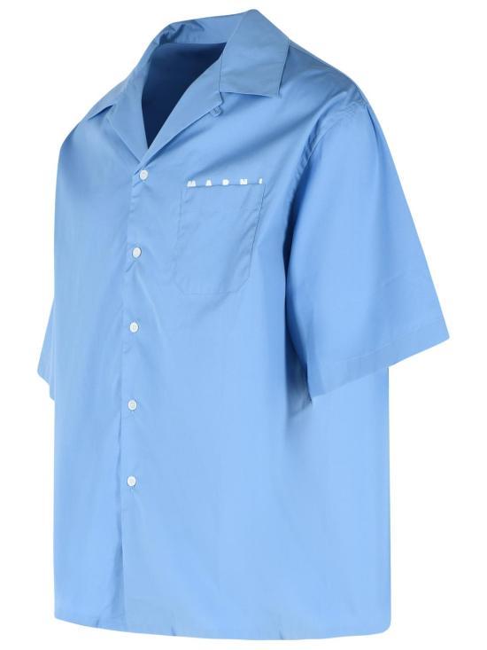 26SS 마르니 긴팔 셔츠 CUMU0213PP USCT88LWB31 Light Blue - MARNI