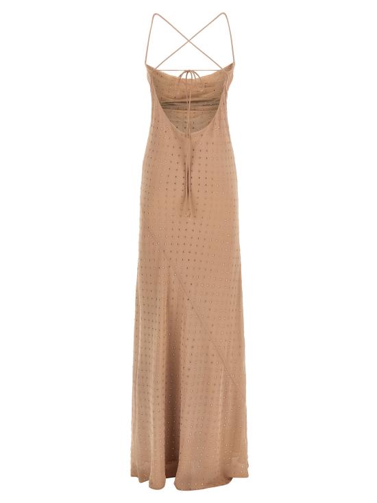 26SS 핑코 롱 원피스 106299A32XQ24 Beige - PINKO