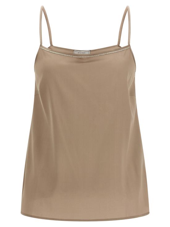 26SS 페세리코 민소매 티셔츠 A08921D02372149 Brown