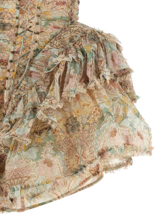 26SS 짐머만 숏 원피스 7037DC261MIF Multicolor - ZIMMERMANN