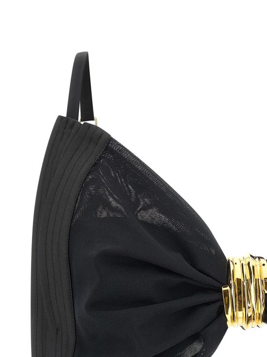 26SS 엘리자베타프랜치 브라 RG01662E2110 Black - ELISABETTA FRANCHI