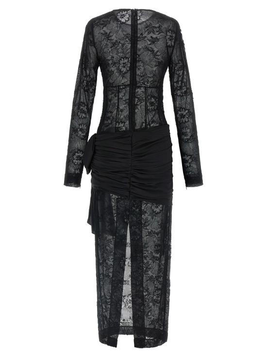 26SS 알레산드라리치 롱 원피스 FABX4274P21010900 Black - ALESSANDRA RICH