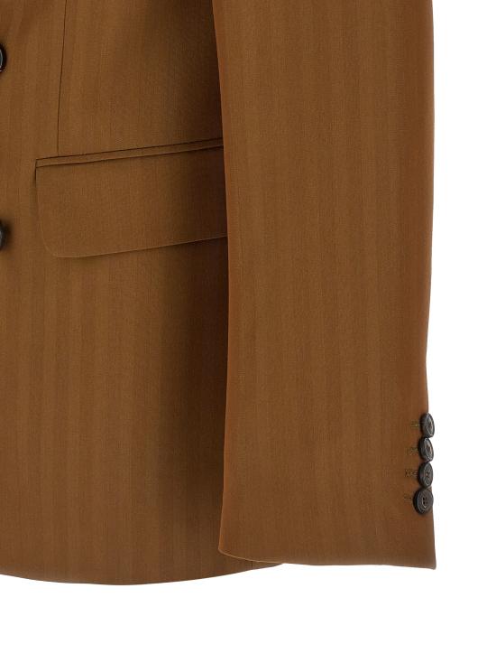 26SS 드리스 반 노튼 수트 자켓 2610204253121712 Brown - DRIES VAN NOTEN