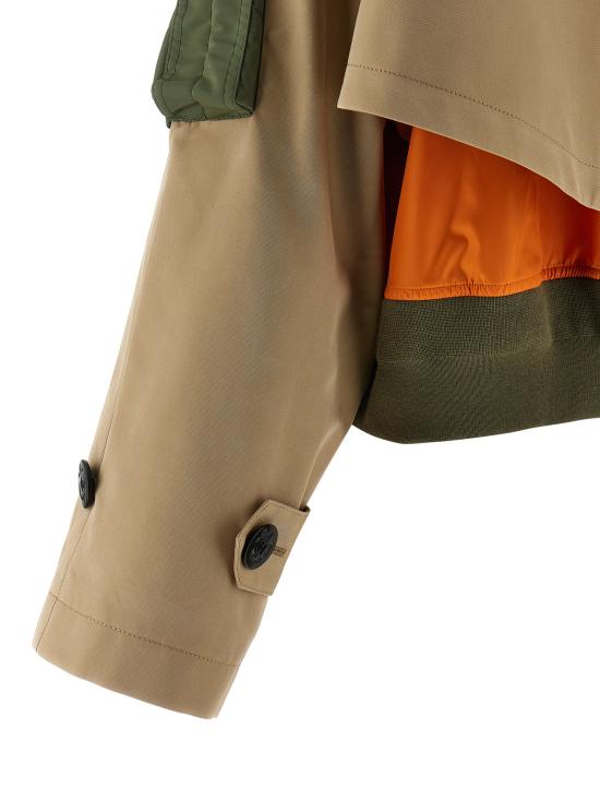 26SS 사카이 트렌치 코트 SCW319651 Beige - SACAI