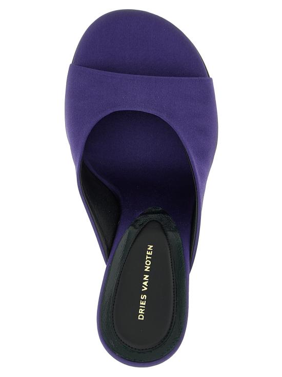 26SS 드리스 반 노튼 힐/펌프스 2610117553304444 Purple - DRIES VAN NOTEN