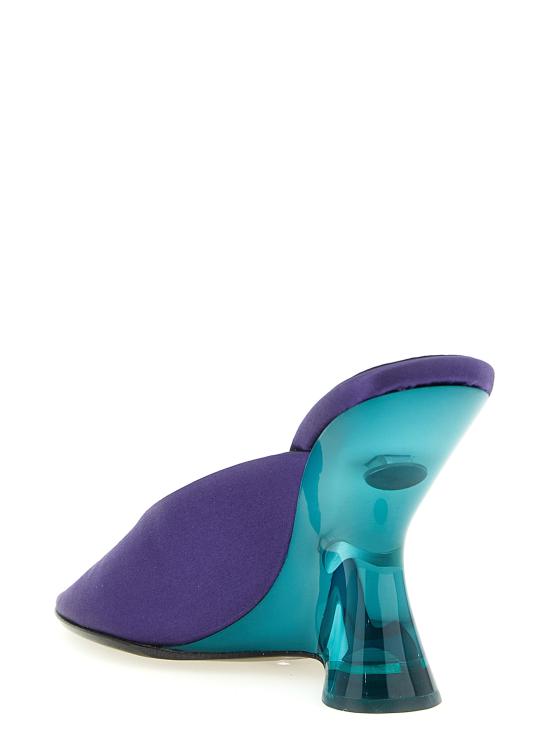 26SS 드리스 반 노튼 힐/펌프스 2610117553304444 Purple - DRIES VAN NOTEN