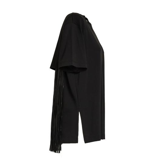 25FW 스포트막스 반팔 티셔츠 2522946045600 003 NERO - SPORTMAX