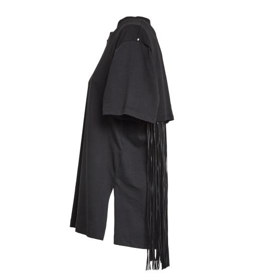 25FW 스포트막스 반팔 티셔츠 2522946045600 003 NERO - SPORTMAX