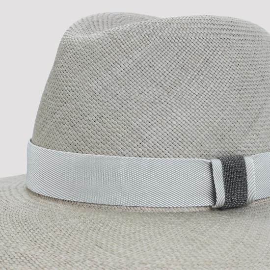 26SS 브루넬로 쿠치넬리 모자 MCAP90019 CAL57 MILITARE GHIACCIO NUDE NEUTRALS - BRUNELLO CUCINELLI
