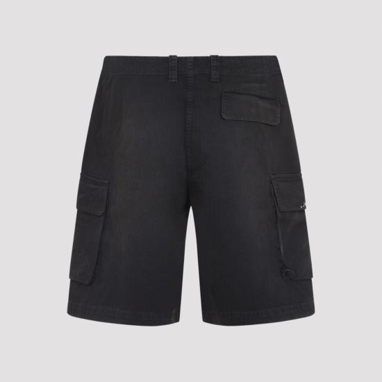 26SS 아워레가시 숏팬츠 M2264MSJH NEBULA WASH HERRIGBONE BLACK - OUR LEGACY