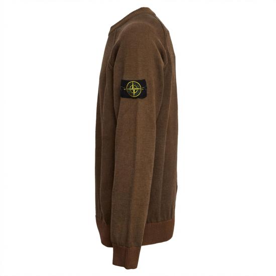 26SS 스톤 아일랜드 스웨터 L1S155100013 S01D3 V007C MARRONE - STONE ISLAND
