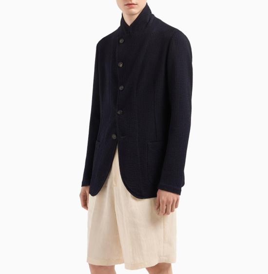 26SS 엠포리오 아르마니 코트 EM000144 TE12889 001 BLACK - EMPORIO ARMANI