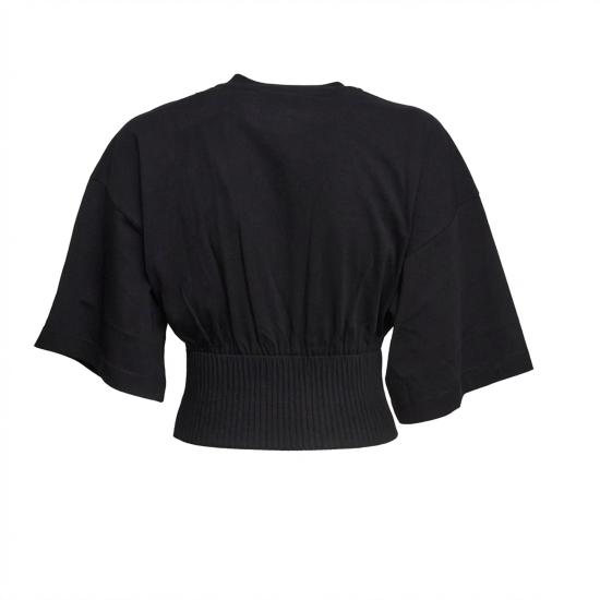 26SS 스포트막스 반팔 티셔츠 2612941031600 002 NERO - SPORTMAX