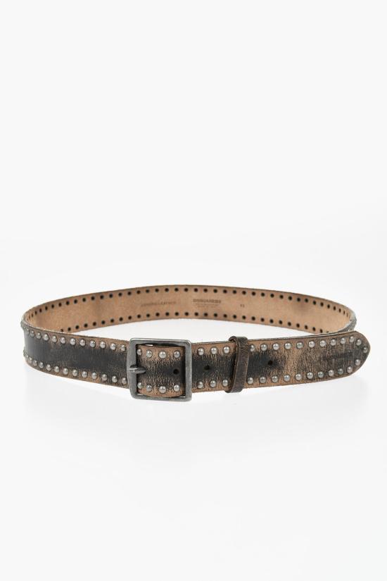  디스퀘어드2 레귤러 벨트 BEW030023804967M1601 Brown - DSQUARED2