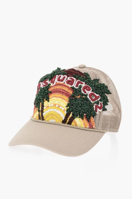  디스퀘어드2 모자 BCW0140355074705130 Beige