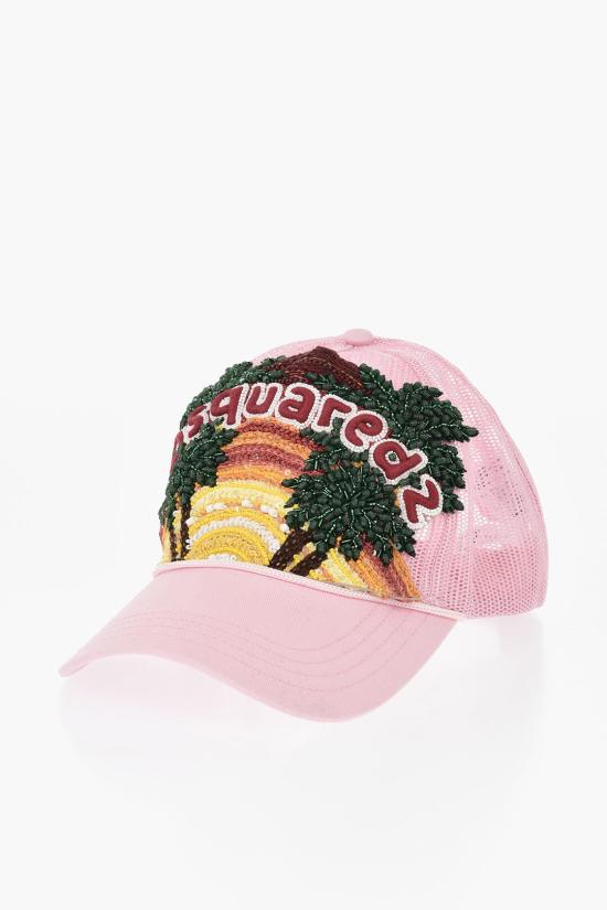  디스퀘어드2 모자 BCW0140355074709207 Pink