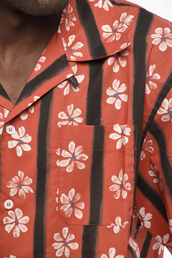  마르니 긴팔 셔츠 CUMU0213OU UTC154 DLR64 Red - MARNI