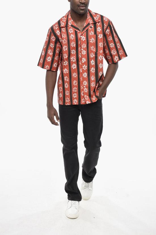  마르니 긴팔 셔츠 CUMU0213OU UTC154 DLR64 Red - MARNI