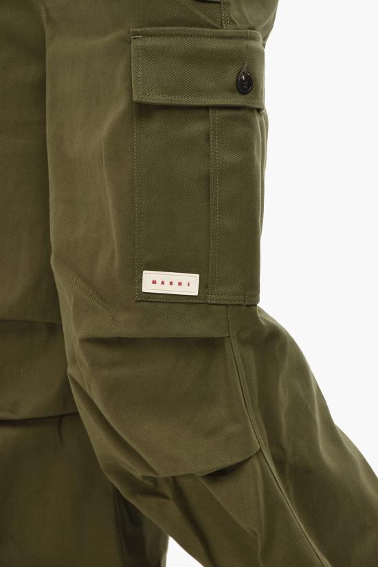  마르니 카고 팬츠 PUMU0247AX UTC310 00V67 Military Green - MARNI