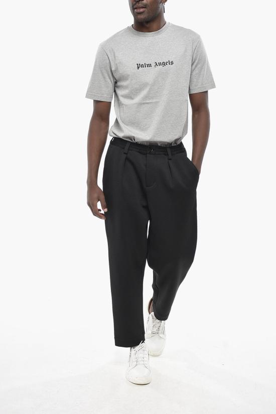  마르니 스트레이트 팬츠 PUMU0017OU TP579 00N99 Black - MARNI