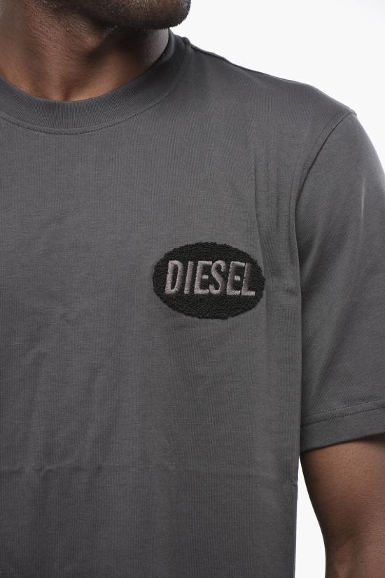  디젤 반팔 티셔츠 A16752 RPATI 93R Gray - DIESEL