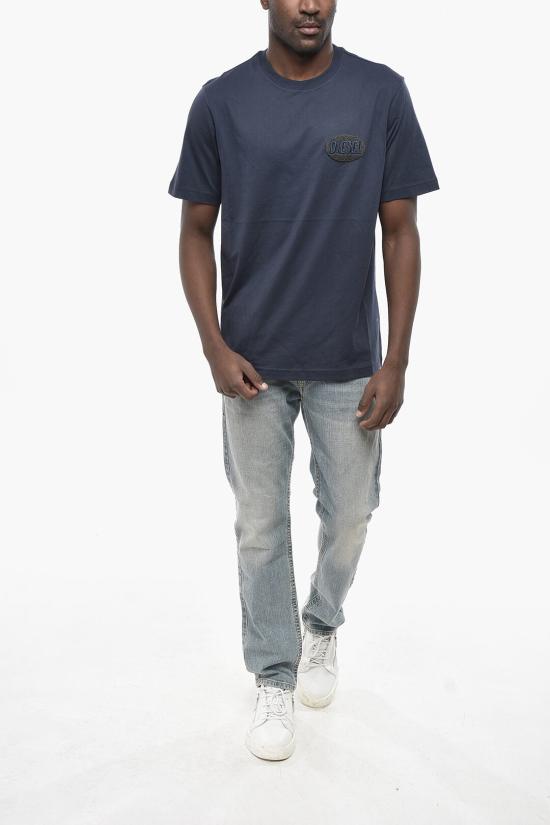  디젤 반팔 티셔츠 A16752 RPATI 81E Blue - DIESEL