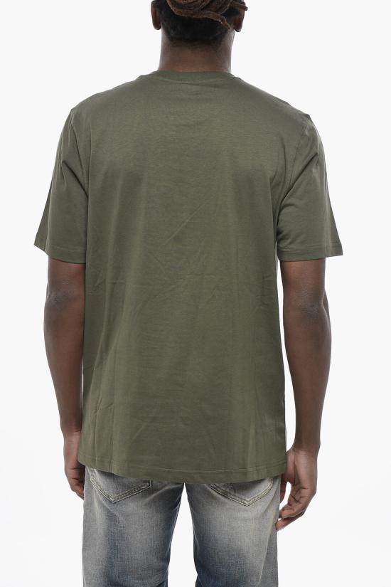  디젤 반팔 티셔츠 A15388 RPATI 5IX Green - DIESEL