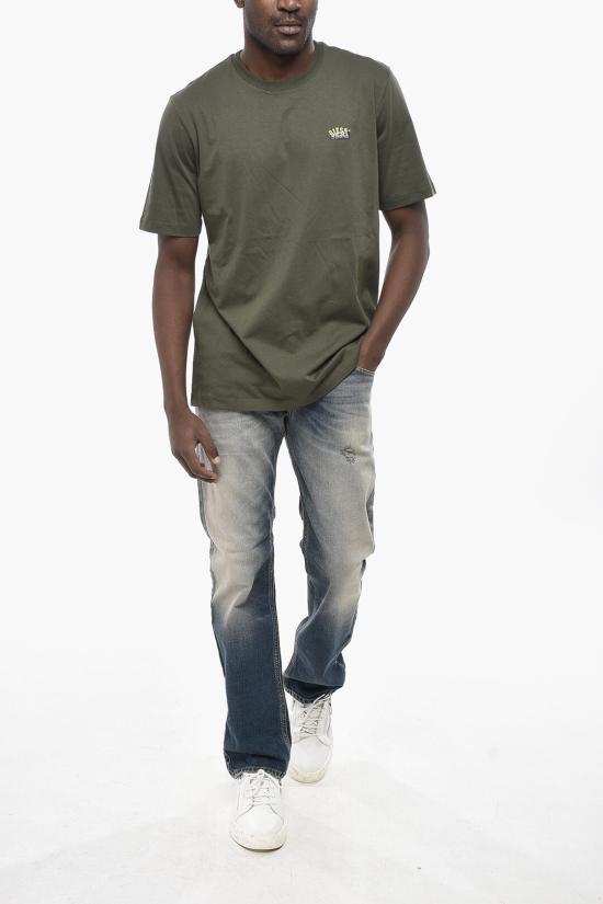  디젤 반팔 티셔츠 A15388 RPATI 5IX Green - DIESEL