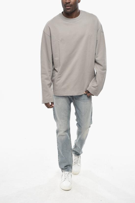  디젤 긴팔 티셔츠 A09857 0IAJH 9BX Gray - DIESEL