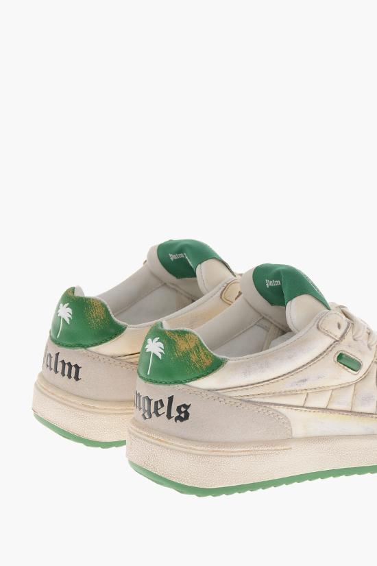  팜앤젤스 스니커즈 PWIA049S23LEA0030155 White - PALM ANGELS