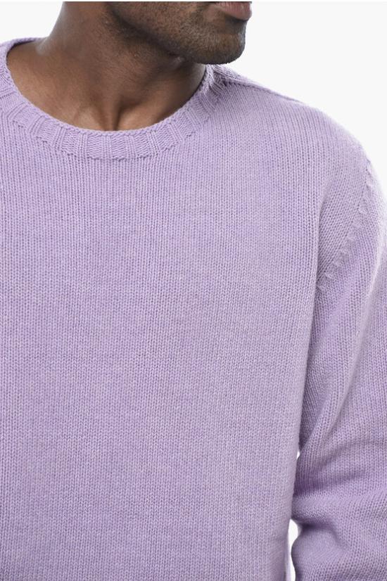  팜앤젤스 스웨터 PMHE027C99KNI0013610 Violet - PALM ANGELS