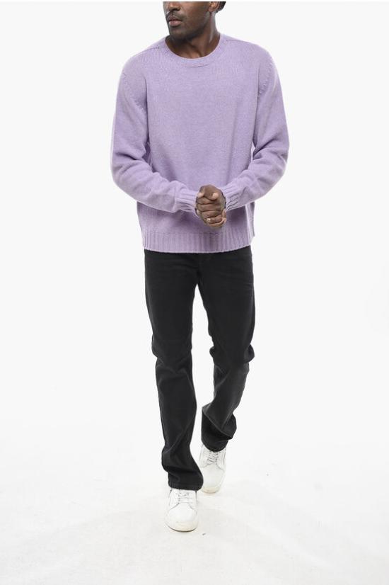  팜앤젤스 스웨터 PMHE027C99KNI0013610 Violet - PALM ANGELS