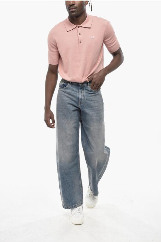  팜앤젤스 데님 팬츠 PMYA049S25DEN0024040 Light blue - PALM ANGELS