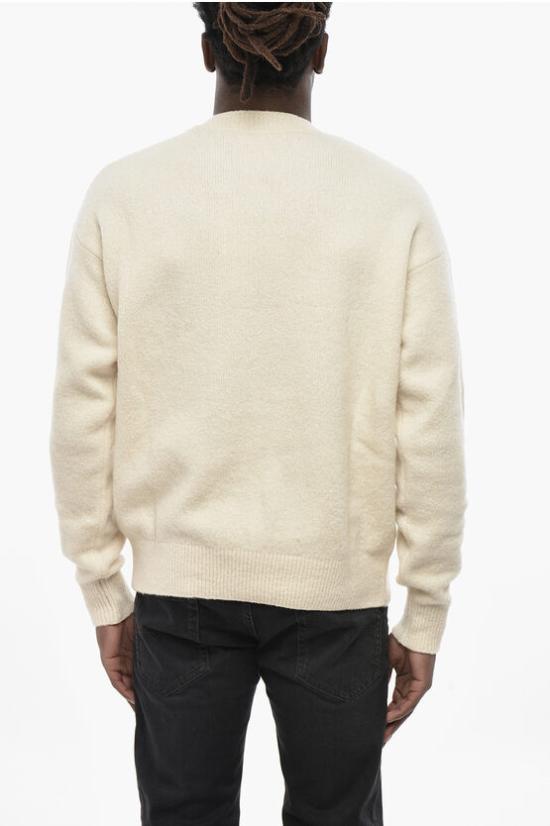  팜앤젤스 스웨터 PMHE054C99KNI0010310 White - PALM ANGELS