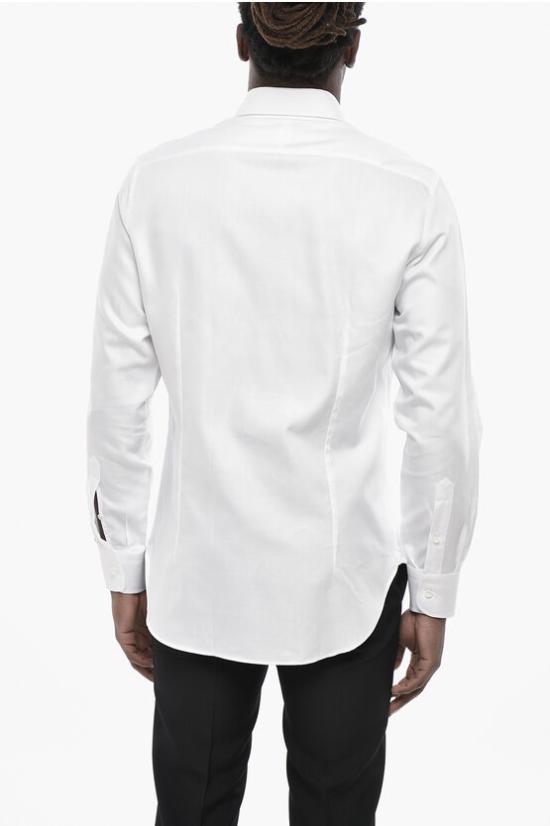  라보라토리오 델 카르민 긴팔 셔츠 DRM686G40146 000 White - LABORATORIO DEL CARMINE