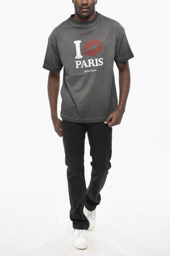  팜앤젤스 반팔 티셔츠 PMAA001T24JER0181028 Gray - PALM ANGELS