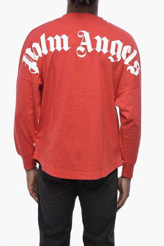  팜앤젤스 긴팔 티셔츠 PMAB001C99JER0012501 Red - PALM ANGELS