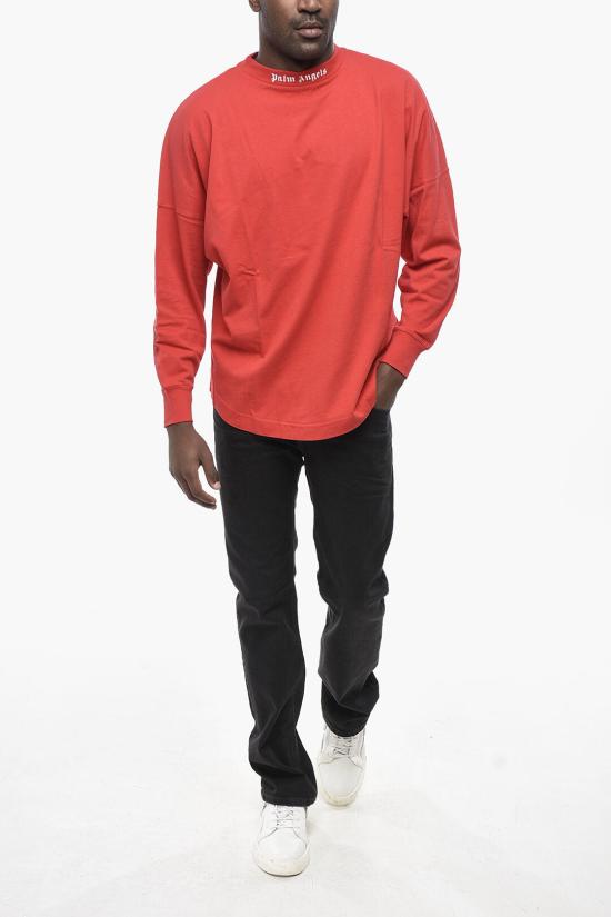  팜앤젤스 긴팔 티셔츠 PMAB001C99JER0012501 Red - PALM ANGELS
