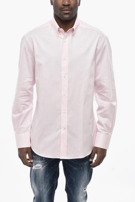  브루넬로 쿠치넬리 긴팔 셔츠 MM6341716 TM634 C225 Pink