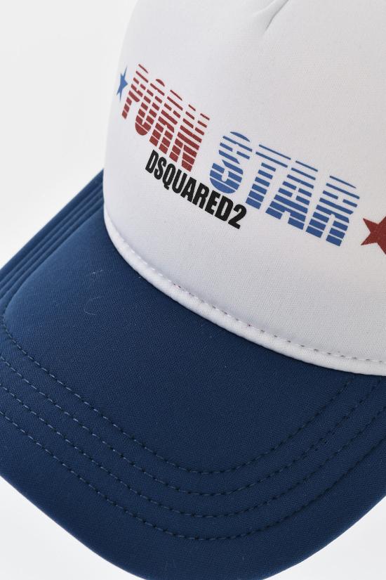  디스퀘어드2 모자 BCM081401Y00291M2044 Bianco Blu Rosso - DSQUARED2