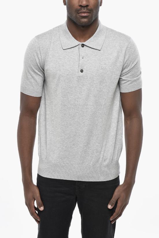  디스퀘어드2 폴로 티셔츠 S74HA1452 D13018 856 Gray