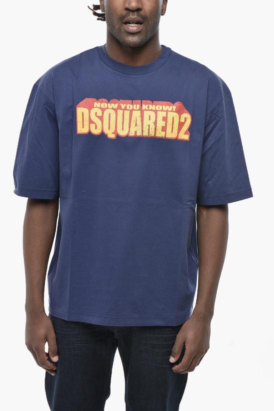  디스퀘어드2 반팔 티셔츠 S71GD1553 S23009 458 Violet