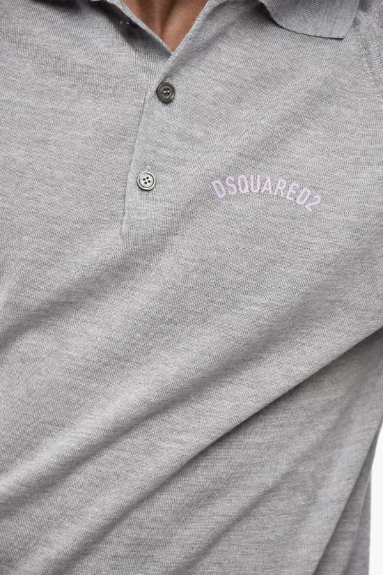  디스퀘어드2 폴로 티셔츠 S71HA1366 D13117 815 Gray - DSQUARED2