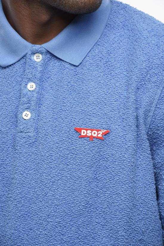  디스퀘어드2 폴로 티셔츠 S71GU0727 S25140 483 Light blue - DSQUARED2