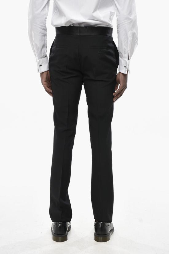  지방시 스트레이트 팬츠 BM51DE14DL 001 Black - GIVENCHY
