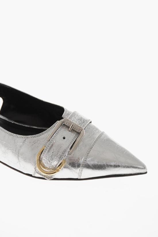  지방시 플랫 슈즈 BE500SE291 040 Silver - GIVENCHY